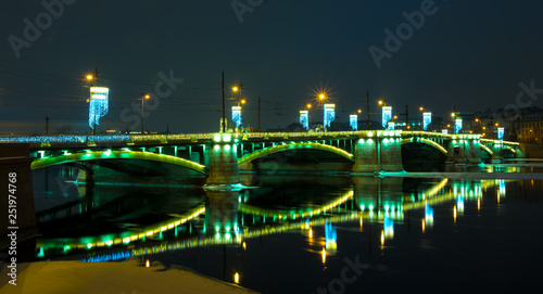 bridge in Saint-Petersburg