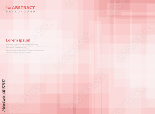 Abstract gradient pink square pattern background. You can use for paper design, ad, poster, print, cover.