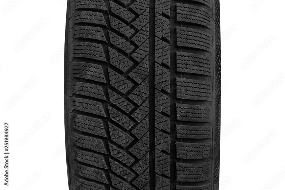 Brand new winter tires with a modern tread Brand new winter tires with a modern tread