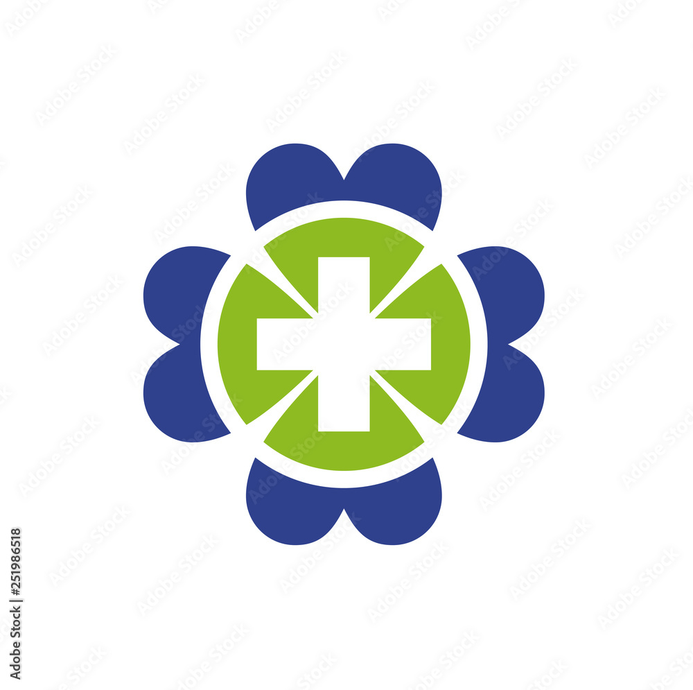 Medical and health care logo design vector template Medical and health care logo design vector template