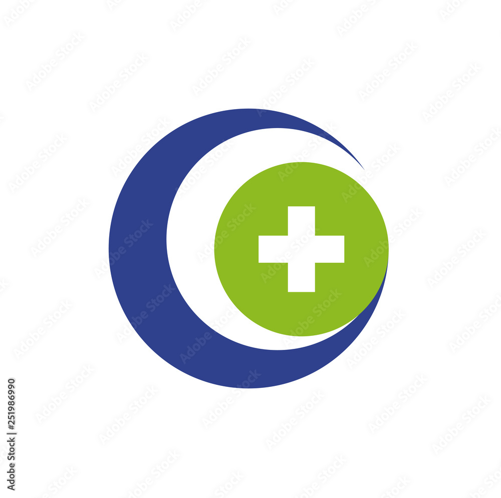 Medical and health care logo design vector template Medical and health care logo design vector template