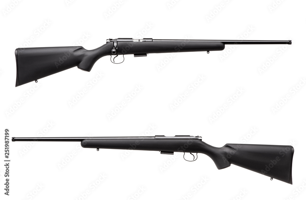 sniper rifle isolated on white sniper rifle isolated on white