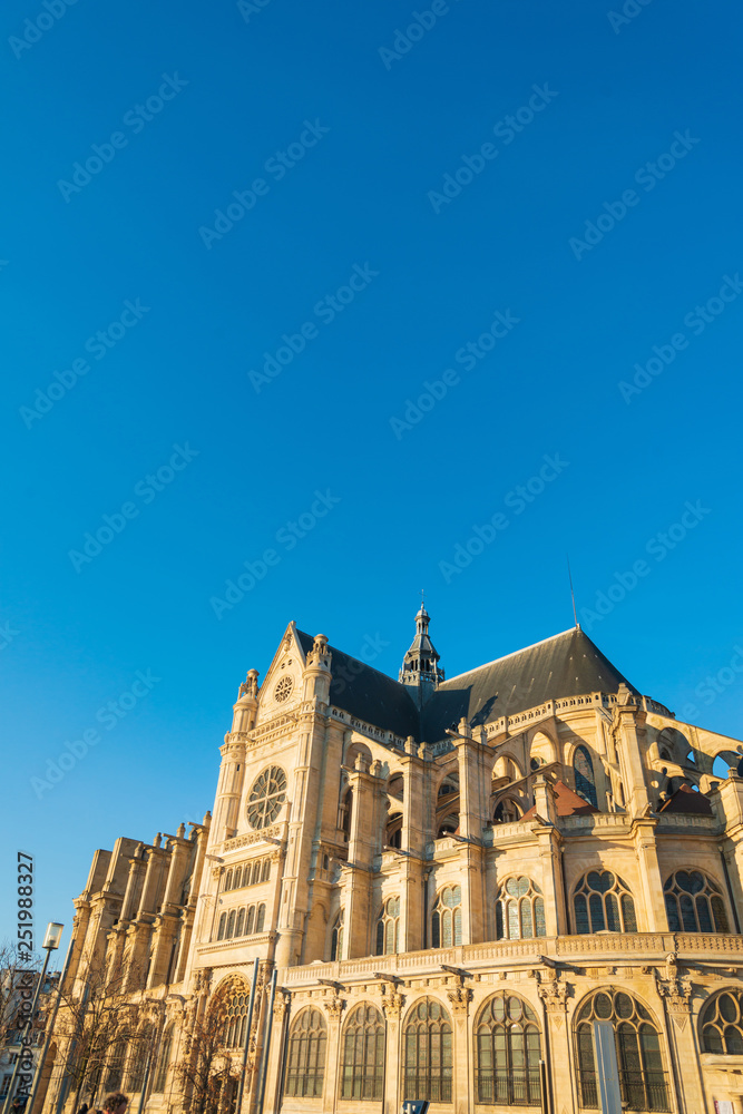 Fototapeta premium The Church of St Eustache, Paris France