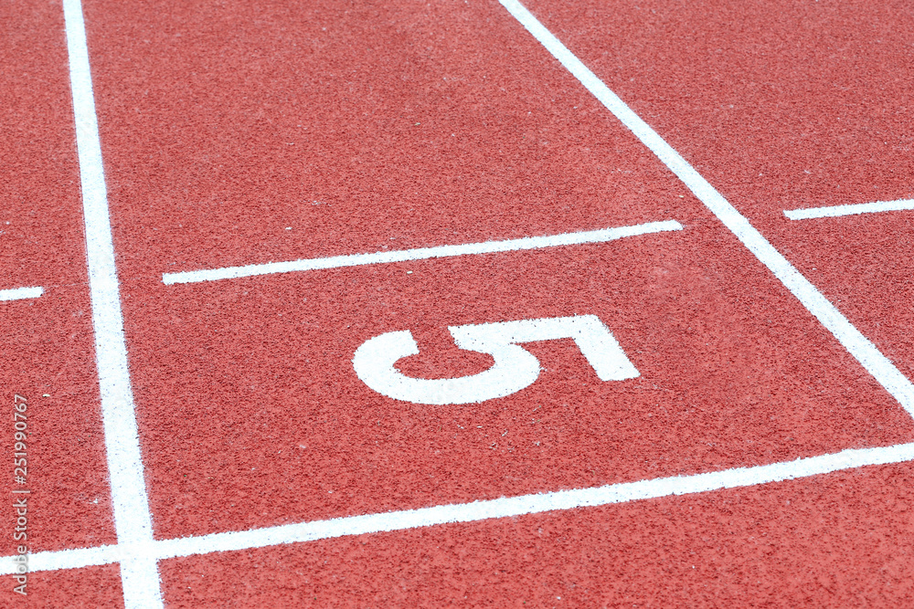 Beautiful runway, in track and field