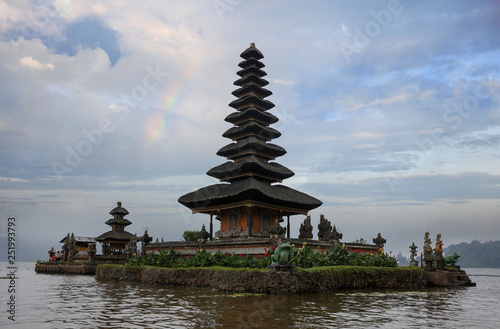 Bratan lake temple  Bali   Indonesia