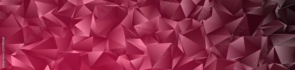 Fototapeta premium Triangular 3d, modern background