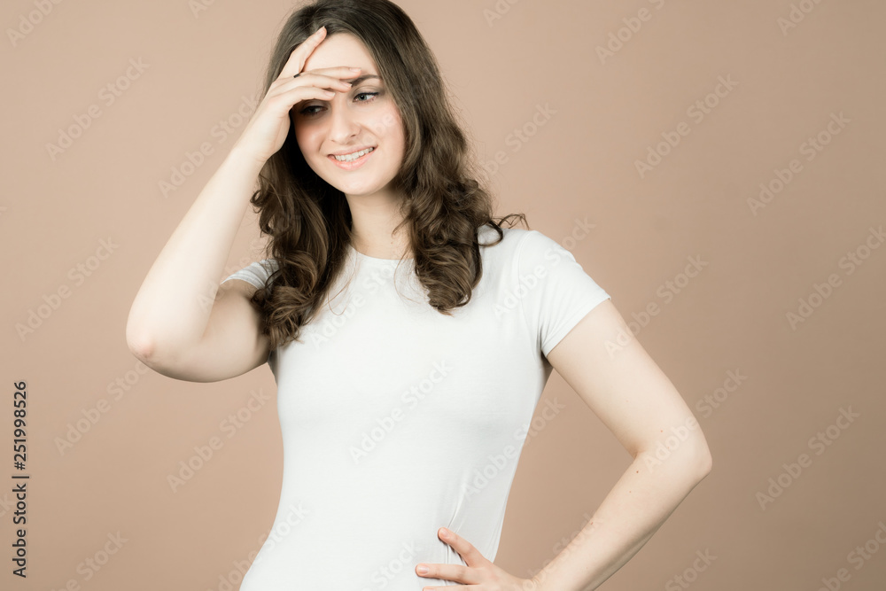 a girl is very positive