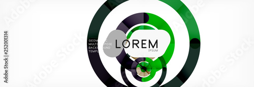 Circular lines design background