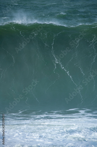 Fototapeta Naklejka Na Ścianę i Meble -  snapshot of a wave breaking in the sea