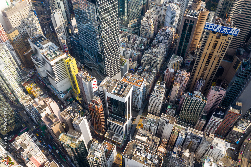 Fototapeta premium Hong Kong city