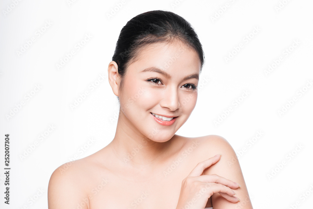 Youth and Skin Care Concept. Beauty Spa Asian Woman with perfect skin Portrait. Youth and Skin Care Concept. Beauty Spa Asian Woman with perfect skin Portrait.