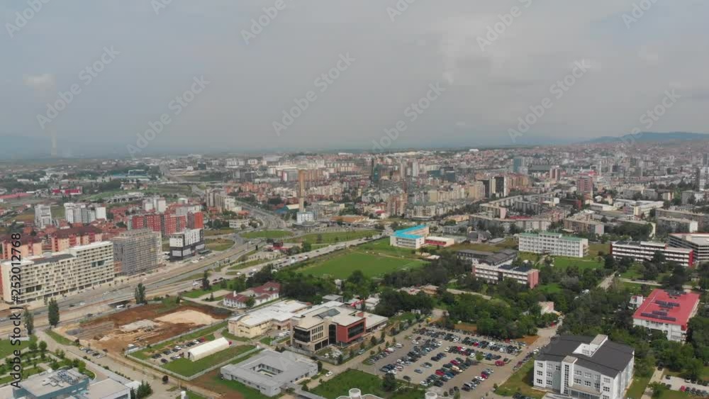 Aerial Serbia Kosovo Pristina June 2018 Sunny Day Mavic Air Aerial video of downtown Pristina in Serbia on a beautiful sunny day. Aerial Serbia Kosovo Pristina June 2018 Sunny Day Mavic Air Aerial video of downtown Pristina in Serbia on a beautiful sunny day.