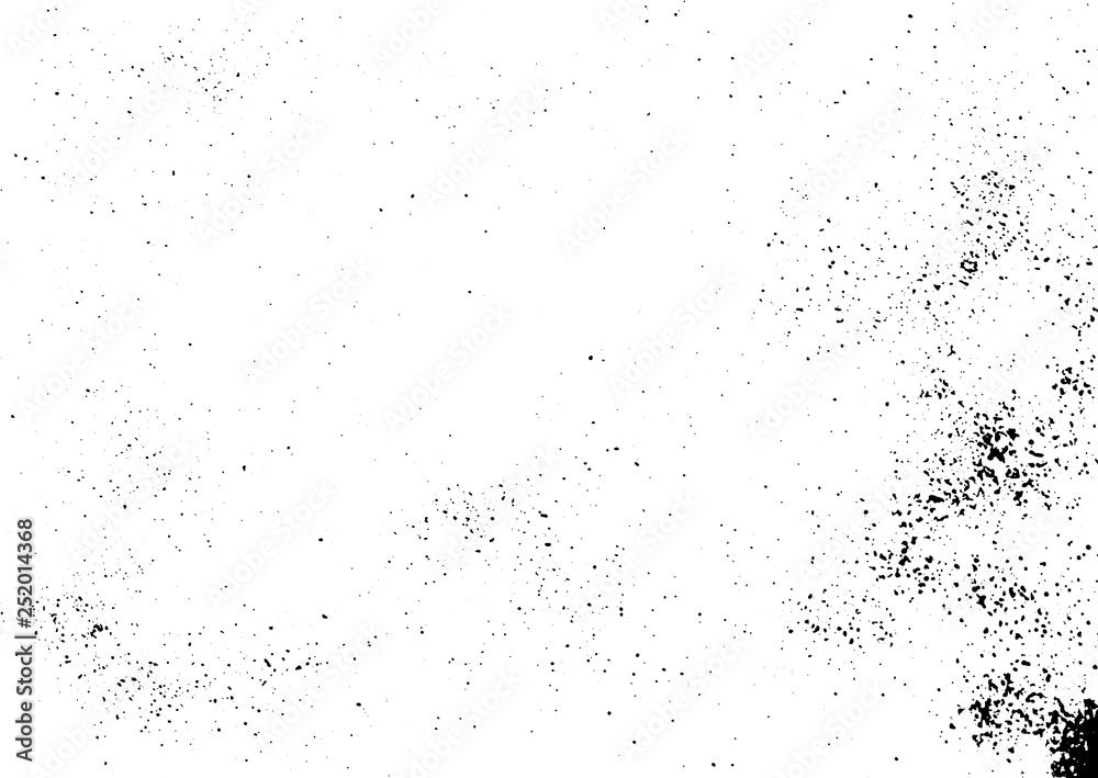 Abstract background, scattered black pepper. Vector hand crafted texture.