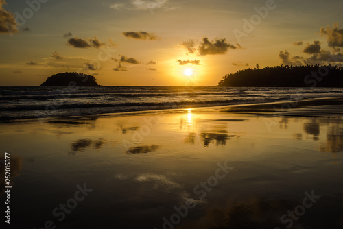 Sunrise on the beach