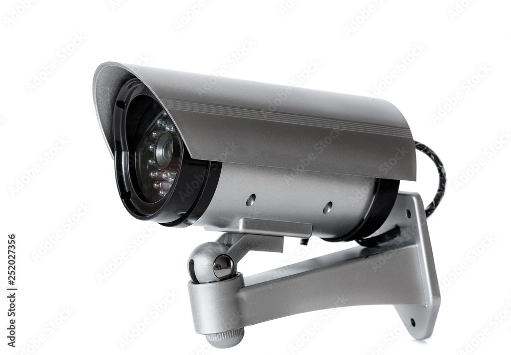 Surveillance video camera, side view Surveillance video camera, side view