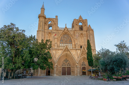 Lala Mustafa Pasha Mosque (St Nicholas Cathedral) in Famagusta, Cyprus.