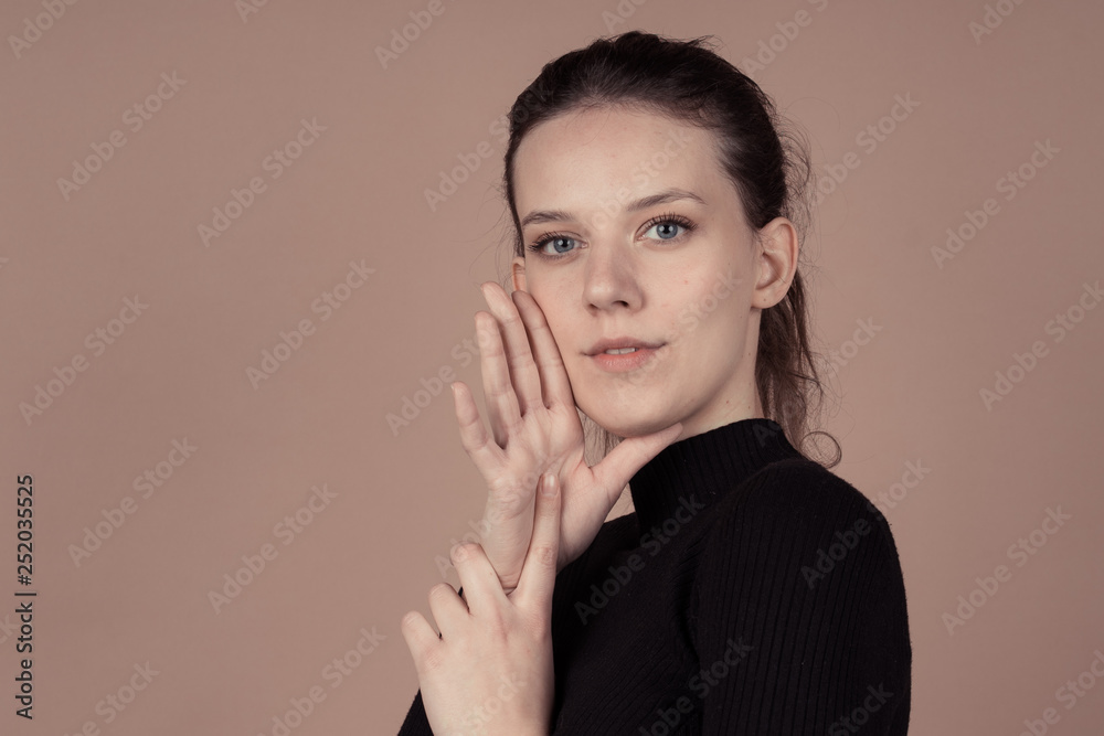 a girl is very positive a girl is very positive