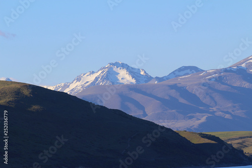 View of Lake Tekapo and Southern Alps on background, South Island, New Zealand
