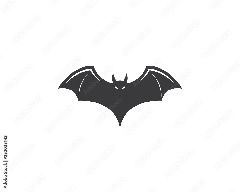 bat ilustration vector icon logo bat ilustration vector icon logo