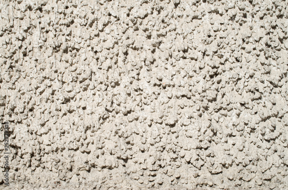 Old grey plaster on wall closeup Old grey plaster on wall closeup