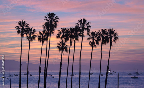 Santa Barbara California Sunset