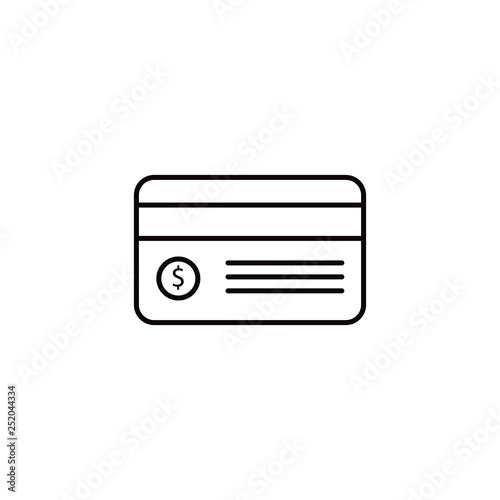 Payment line icon