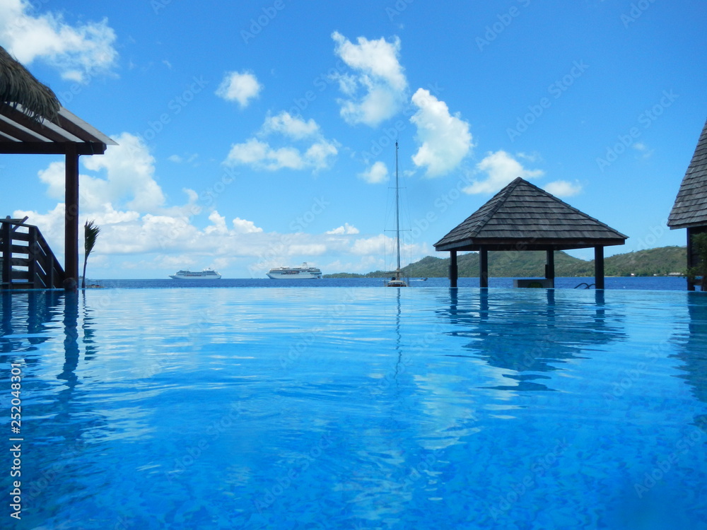 Pool in Bora Bora