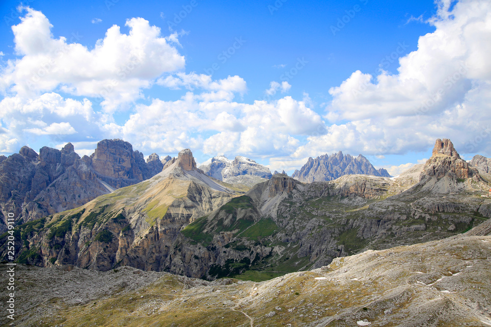 Sextener Dolomiten, Bergmassive, Dolomiten, Italien, Europa Sextener Dolomiten, Bergmassive, Dolomiten, Italien, Europa