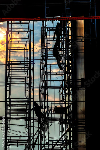construction worker in construction site