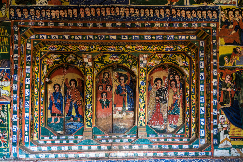 Ethiopia. Zege Peninsula in Lake Tana. Ura Kidane Mehret Church