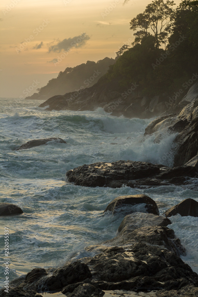 Obraz premium Stormy Thailand Seascape