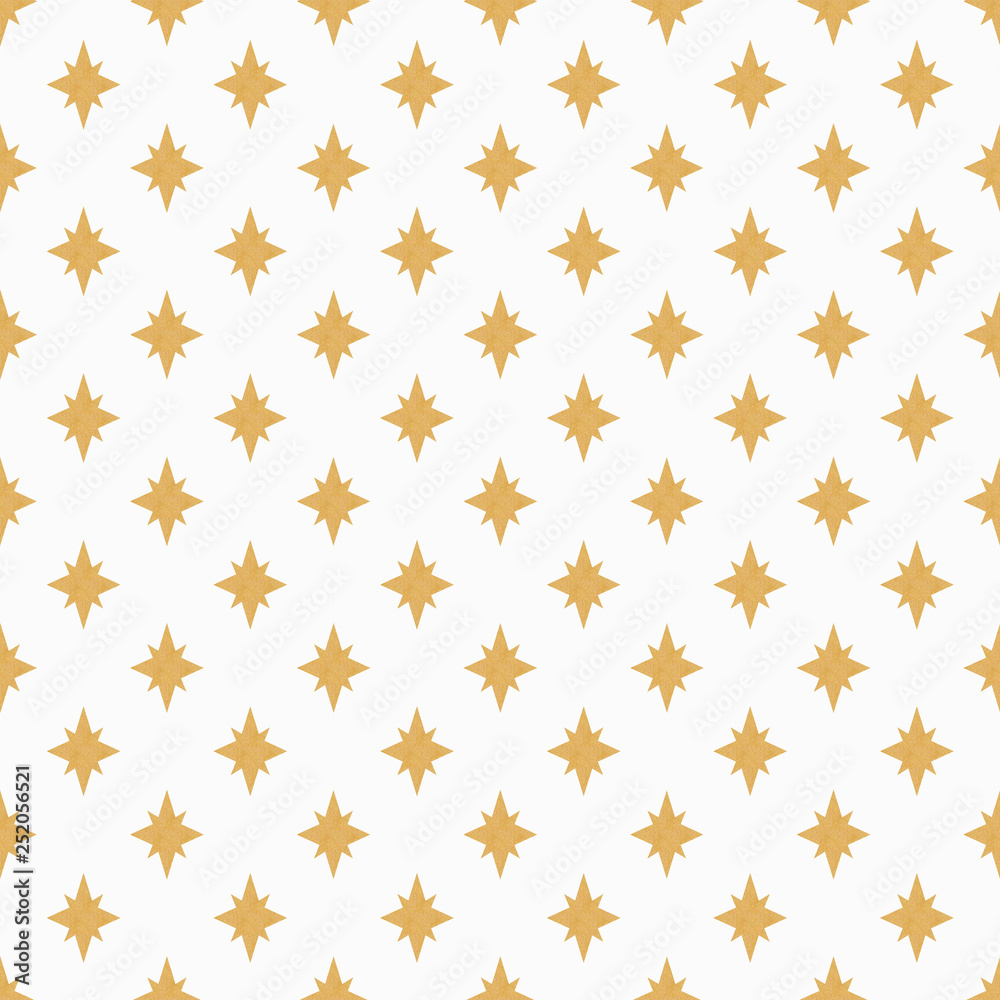 Gold star seamless pattern Gold star seamless pattern