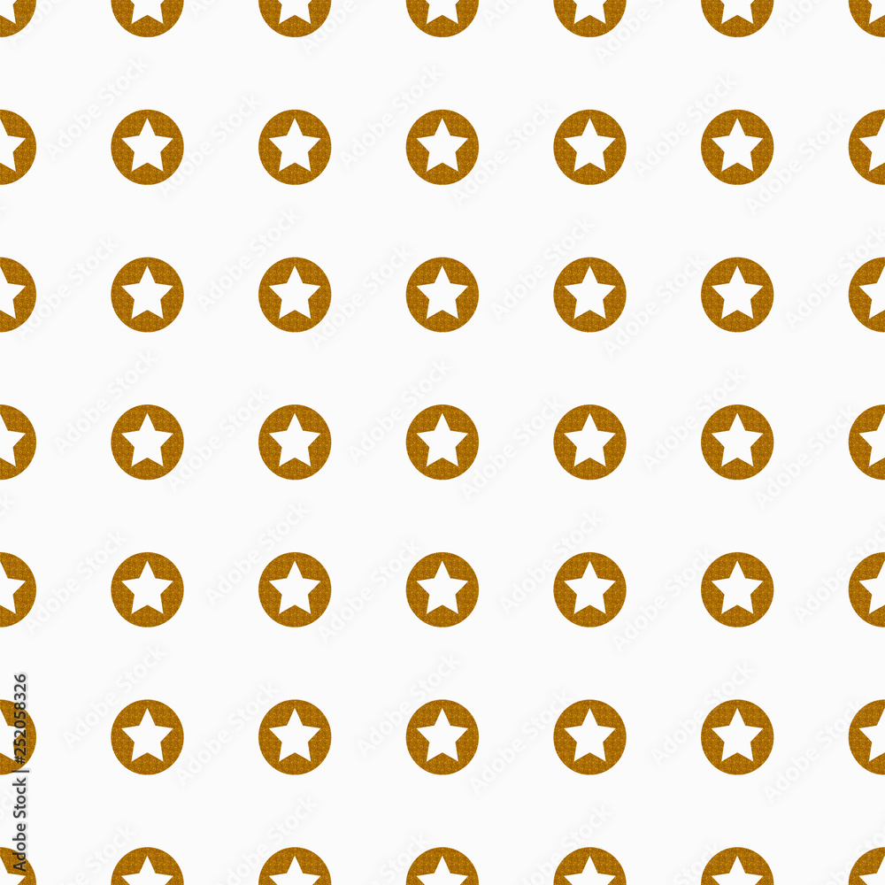 Gold star seamless pattern Gold star seamless pattern