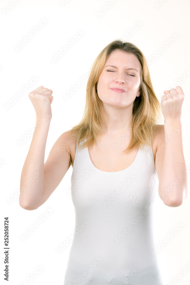 a girl is very positive a girl is very positive