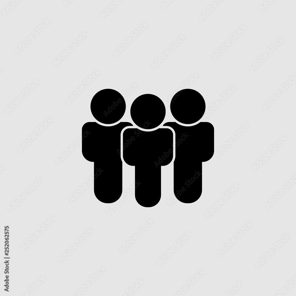People flat icon design. vector illustration. People flat icon design. vector illustration.