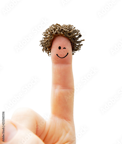 Lustiger Finger