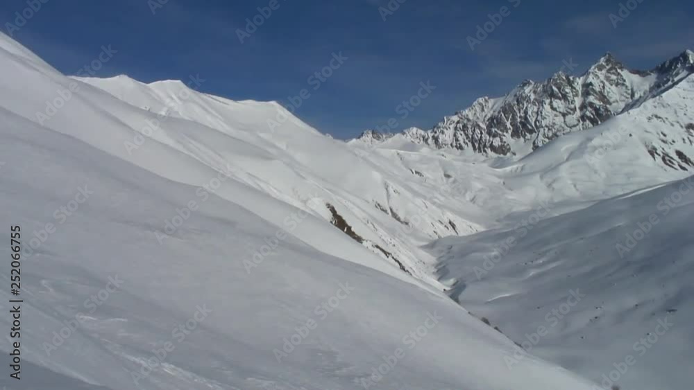 Caucasus. Ossetia. Mamison Gorge. District of the village Zgil. Caucasus. Ossetia. Mamison Gorge. District of the village Zgil.