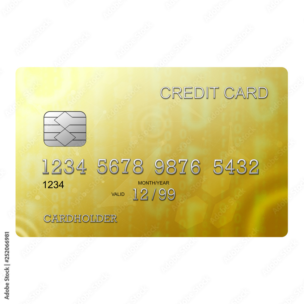 Flat design credit card template. Flat design credit card template.