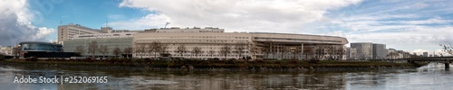 Panoramic view of Nantes hospital in France
