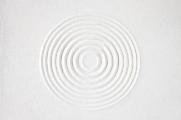 Plexiglas schilderij Zen Japanse zentuin als rustige achtergrond  © daboost