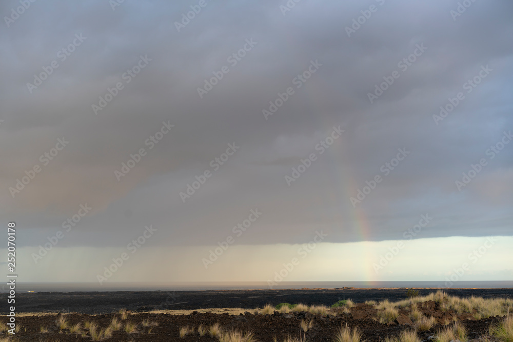 cloudy rainbow