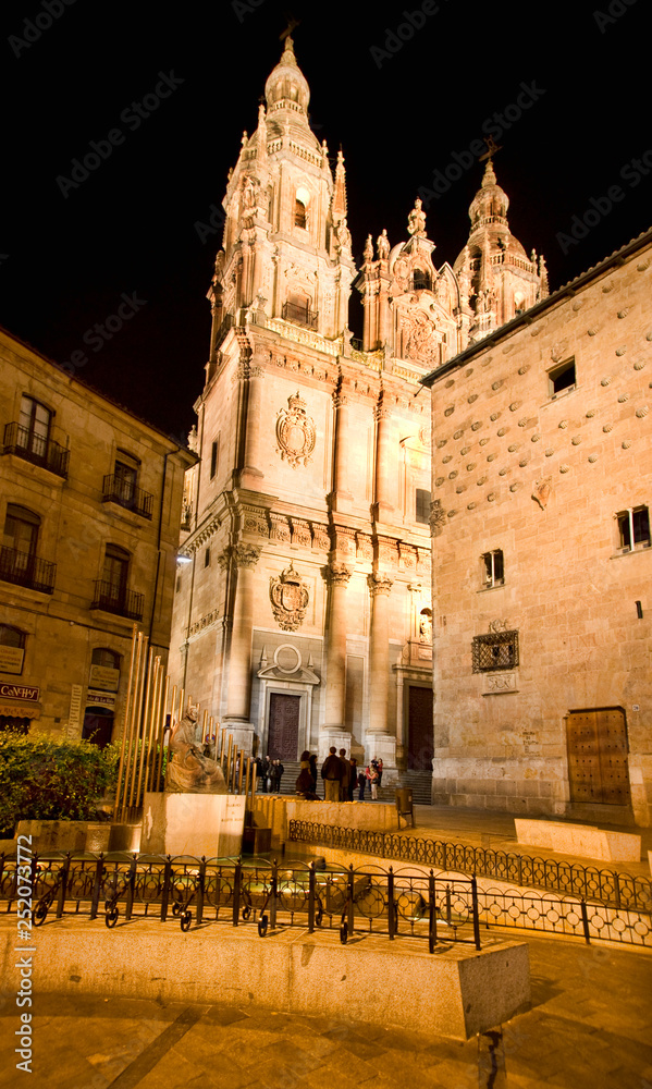 Casa de las conchas,clerecia,universidad pontificia de salamanca,Salamanca,Castilla-Leon,Spain