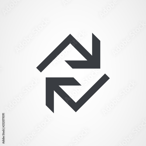 Curved Refresh Arrow, arrow icon Free Download Curved Refresh Arrow, arrow icon - GFXLoad