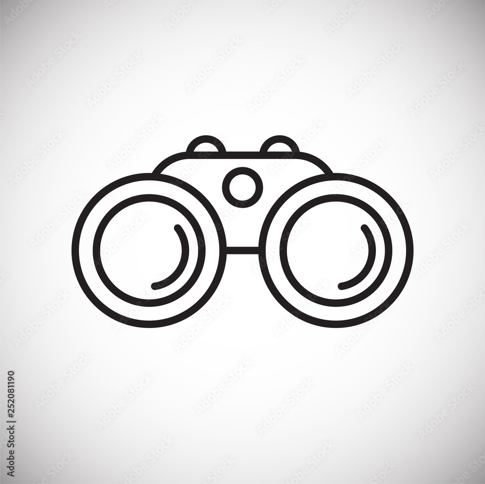 Binoculars line icon for graphic and web design, Modern simple vector sign. Internet concept. Trendy symbol for website design web button or mobile app. Binoculars line icon for graphic and web design, Modern simple vector sign. Internet concept. Trendy symbol for website design web button or mobile app.