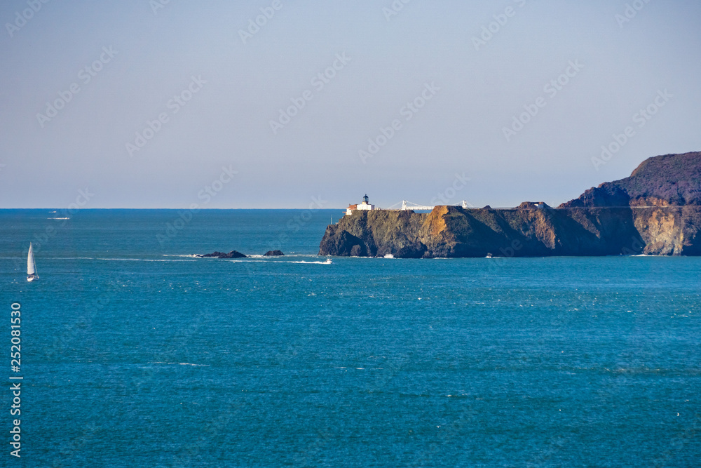 Point Bonita Lighthouse and Marin Headlands, San Francisco, California