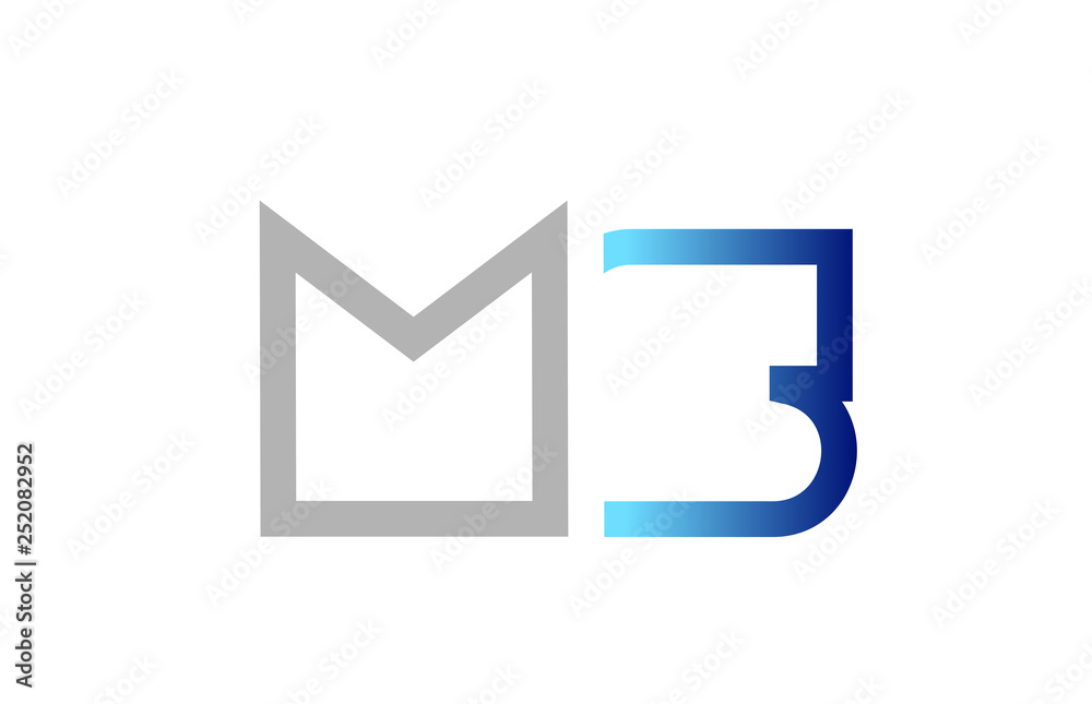 blue grey alphabet letter logo combination design blue grey alphabet letter logo combination design
