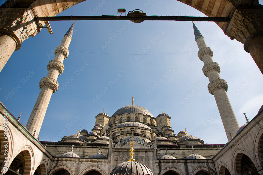 Fototapeta premium world locations,Asia,Europe,turkey,marmara,istanbul, imperial ottoman SŸleymaniye Mosque, interior