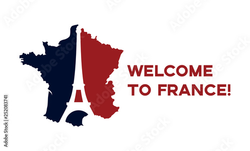 Poster Welcome to France