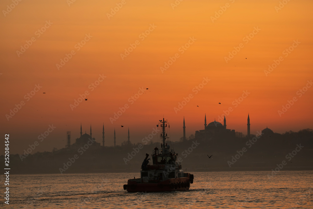 Φωτογραφία The Hagia Sophia (The Church of the Holy Wisdom or Ayasofya in Turkish) spectacu