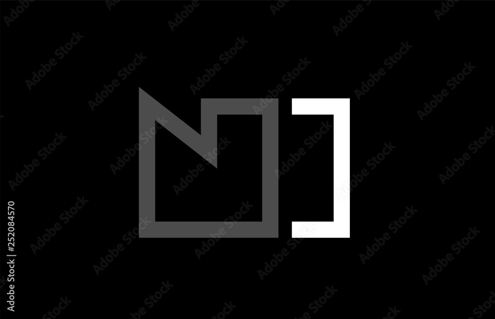 white black grey alphabet letter logo combination design white black grey alphabet letter logo combination design